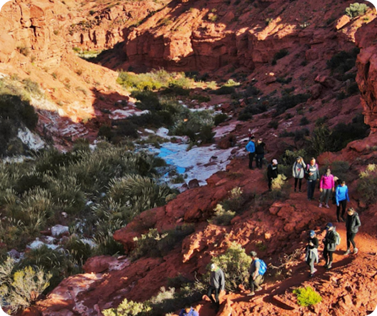 Caminata con Luna Llena
